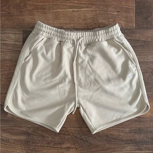 Diamond Supply Co Beige Sweat Shorts